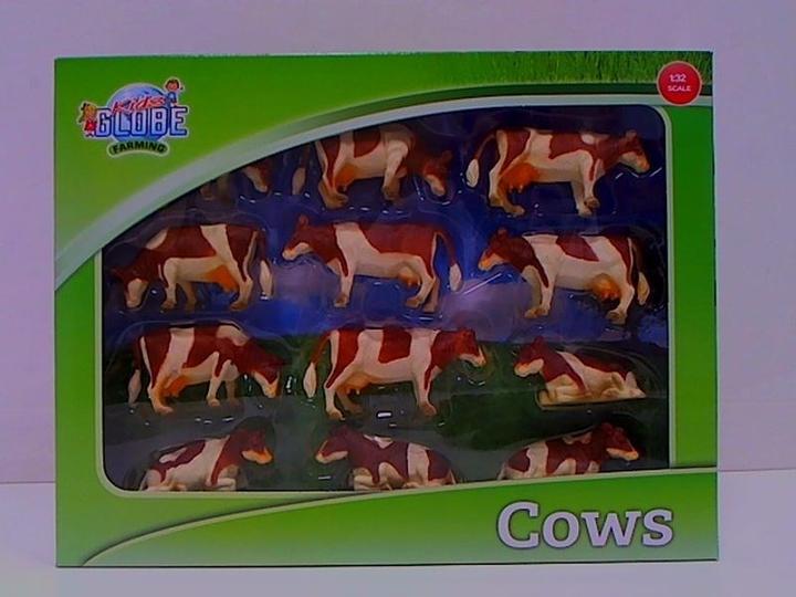 Produktbild Kids Globe Farming Braune und weisse Kühe