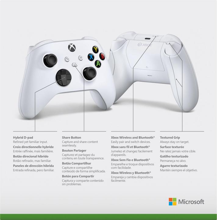 Produktbild Microsoft ps4 controller 0903179 0903170 (3) (Xbox One X, Xbox Series X, PC, Xbox One S, Xbox Series S)