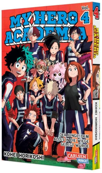 Produktbild My Hero Academia, Band 4 (Deutsch, Kohei Horikoshi, 2017)
