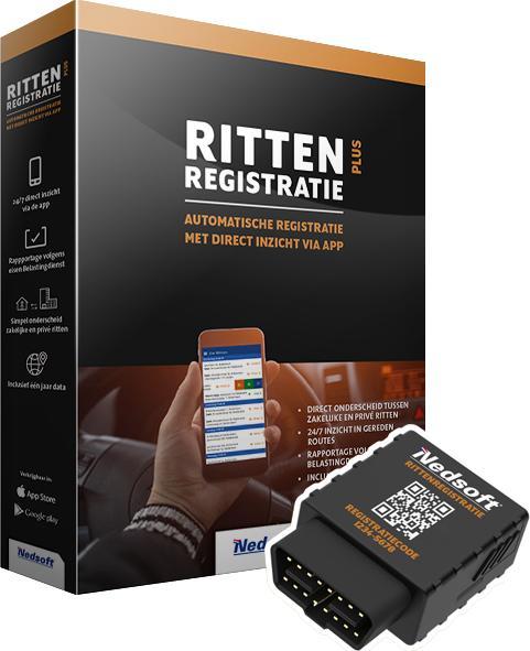 Actual product image Nedsoft RittenRegistratie Plus (iOS, Android)