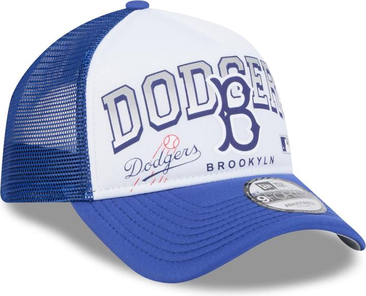 Immagine prodotto New Era Cappello Trucker a rete A-Frame - RETRO Los Angeles Dodgers