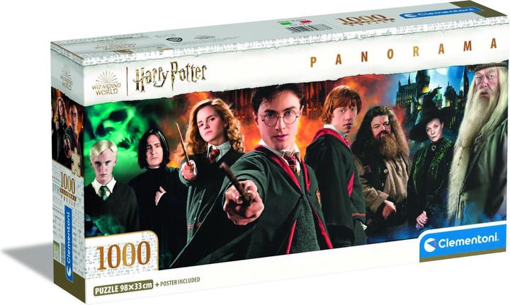 Produktbild Clementoni HARRY POTTER - Bien vs Mal - Puzzle Panorama 1000P (1000 Teile)