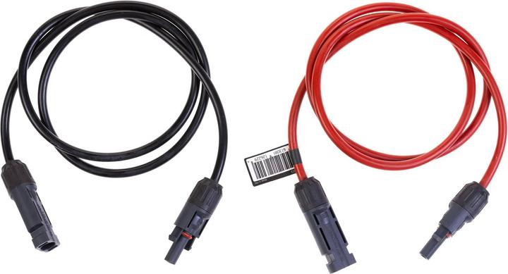 Furber.power Cavo solare 6 mm² compatibile MC4, set, 1 m, lunghezza (Cavo solare)