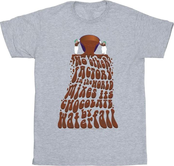 Immagine prodotto Willy Wonka & the Chocolate Factory Chocolate Waterfall Maglietta Ragazze (104)