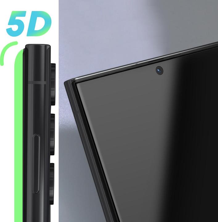 Actual product image Avizar 9H hardness glass display protection film (1 Piece, Samsung Galaxy S24 Ultra)