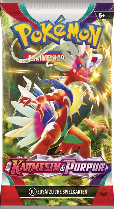 Produktbild Pokémon Karmesin & Purpur (Deutsch, Booster Pack)