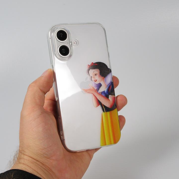 Produktbild PhoneLook Hülle Gummi cartoon Schneewittchen (Apple iPhone 16 Plus)