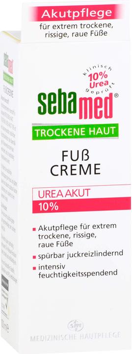 Actual product image Sebamed Sebmed, Foot Cream 10% Urea, 100 ml (Foot cream & foot gel, 100 ml)