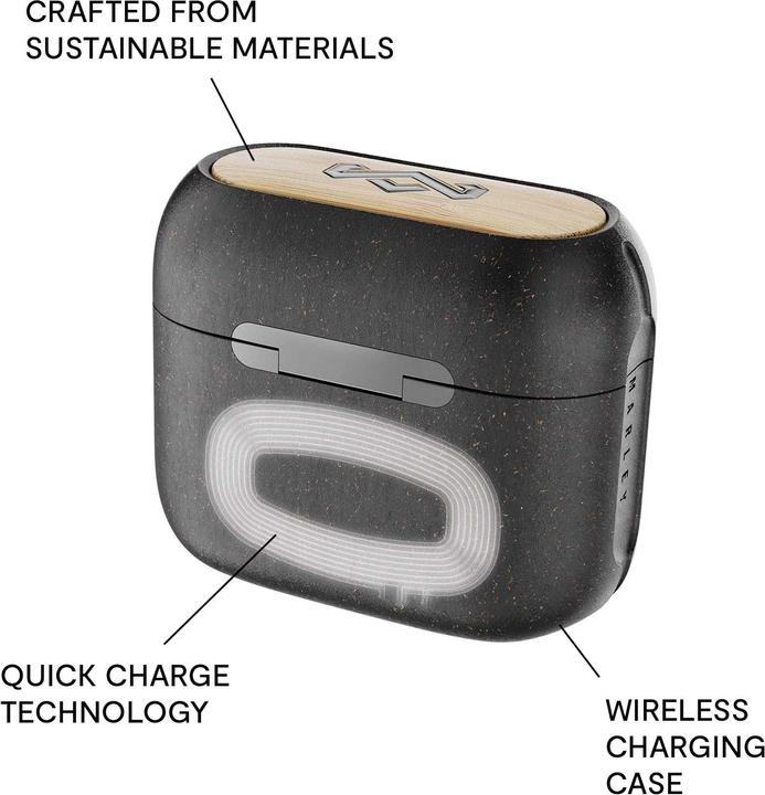 Produktbild House of Marley In Ear-Bluetooth-Kopfhörer Redemption ANC 2 (ANC, 6 h, Kabellos)