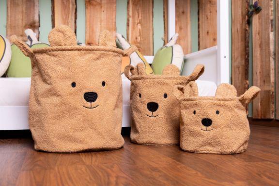Actual product image Childhome Teddy Storage Baskets Set