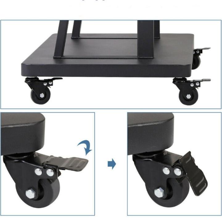 Produktbild Hermex Universal TV-Standfuss mit Rollen (Universal, 82", 65 kg)