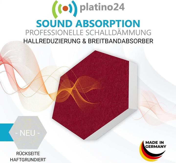 Actual product image Platino24 Acoustic foam (12 pcs.)