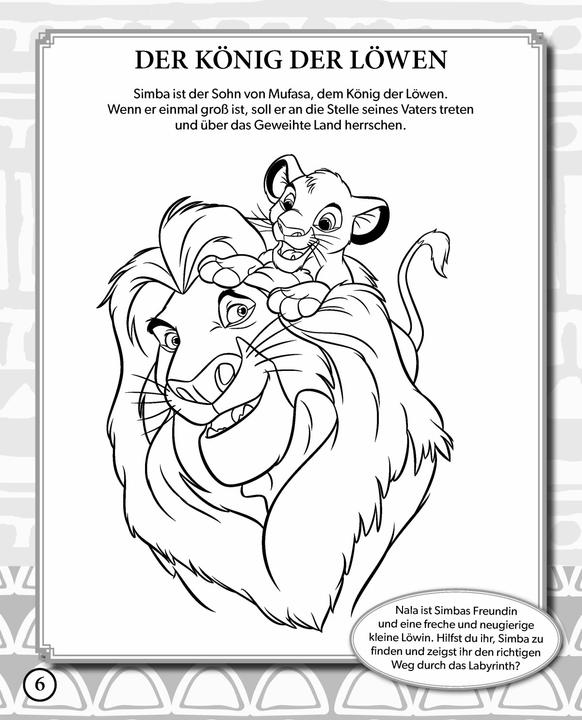 Productafbeelding Meine schönsten Disney-Klassiker Kritzel-Krazel-Buch (Duits, Uitgeverij Schwager & Steinlein, 2023)