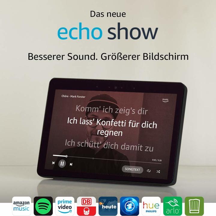 Actual product image Amazon Echo Show 2. Gene (Amazon Alexa)