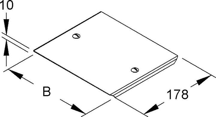 Immagine prodotto Niedax Coperchio stampato RFSDDV 60.500 (Foro cavo)