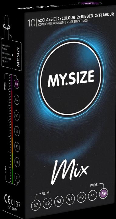 Actual product image My.Size 69mm mix (10 pcs.)