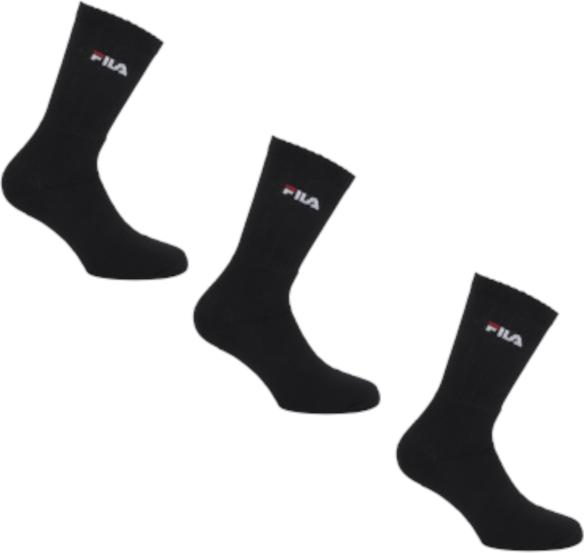 FILA Crew Tennis Socks Full Terry 3Pack (3er Pack, 43 - 46)