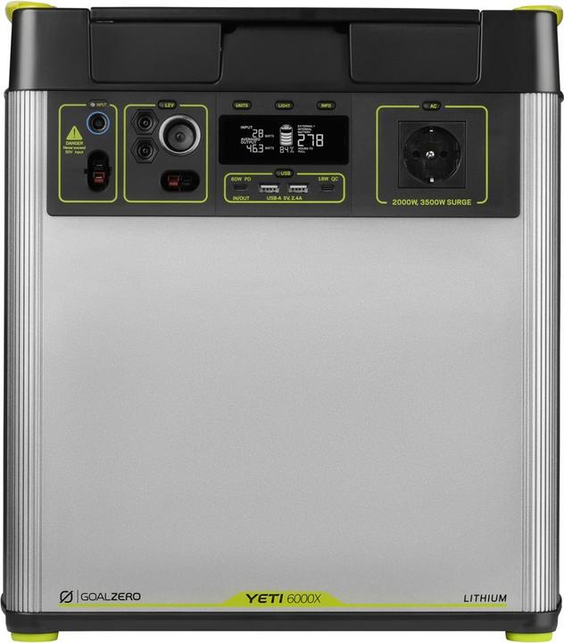 Actual product image Goal Zero Yeti 6000X (6071 Wh, 48.10 kg)