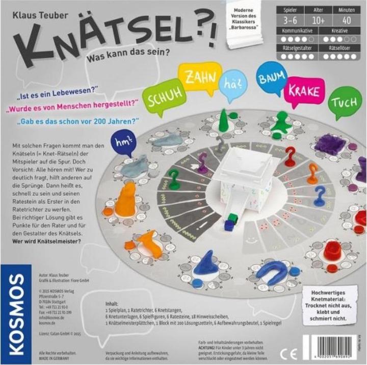 Actual product image Kosmos Riddles? What can it be? (German)