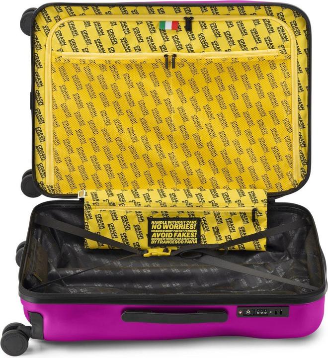 Produktbild Crash baggage ICON - Medium Trolley, Fuchsia (65 l, M (50 - 90l))