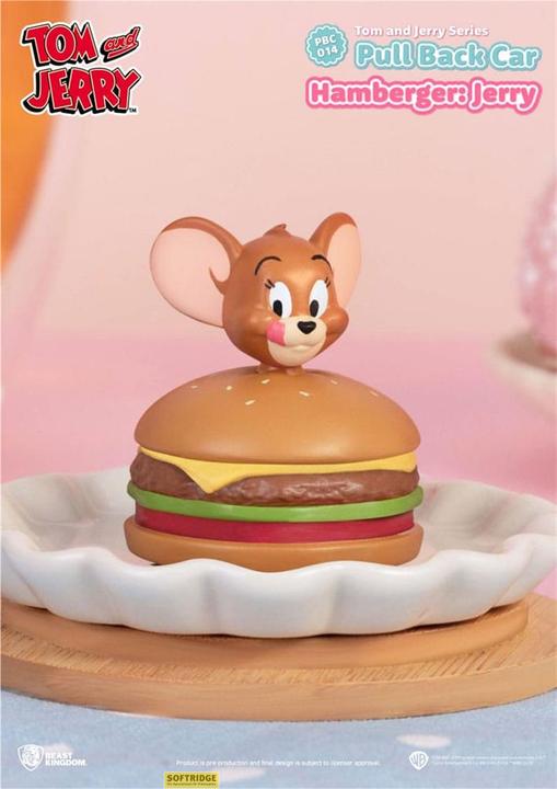 Image du produit Beast Kingdom Tom & Jerry Pull Back Car Series pack 6 voitures à friction Blind Box