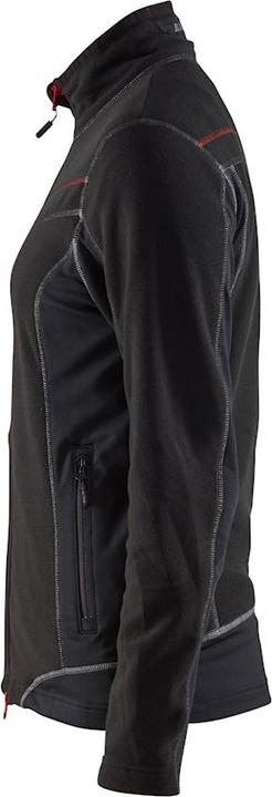 Produktbild Blakläder Damen Microfleece Jacke Modell 4924.1010 schwarz/rot (XS)
