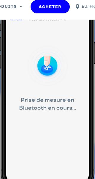 Actual product image Gre Blue Connect test device