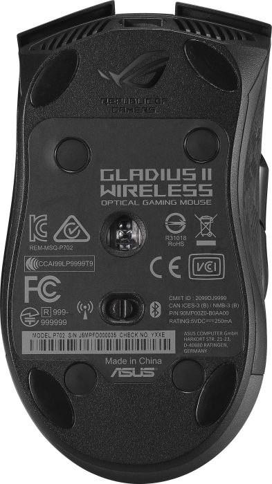 Produktbild ASUS ROG Gladius II (Kabellos, Kabelgebunden)