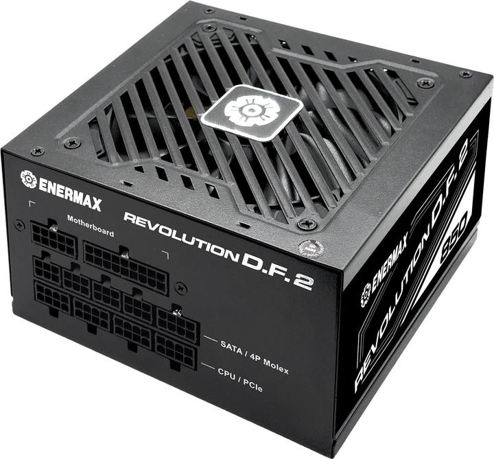 Enermax Power Supply 850W Revo. DF2 80+ Gold 14cm Fan. Modular (850 W)