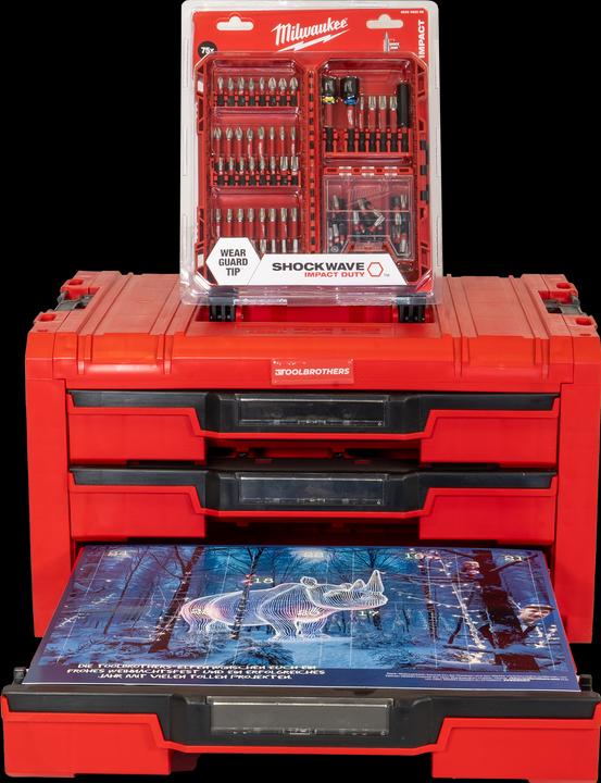 Actual product image Tool Brothers Rhino - Limited Red Milwaukee Edition