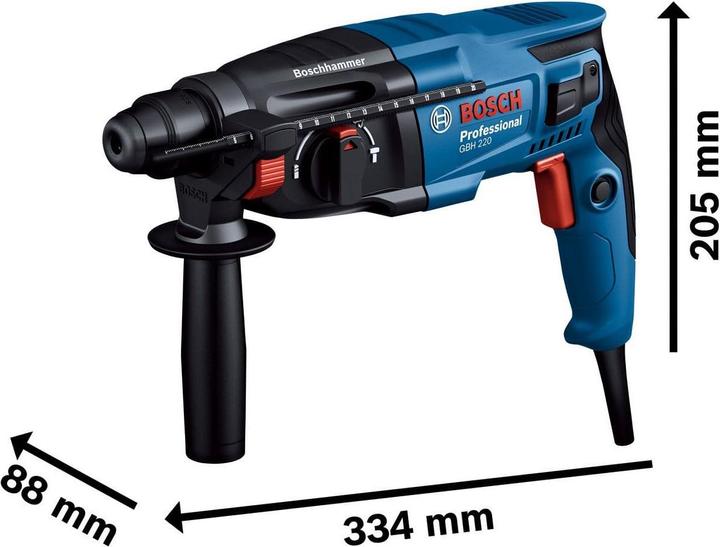 Actual product image Bosch Professional GBH 2-21 (Electrical connection)