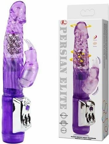 Actual product image Debra Rabbit Vibrator Purple
