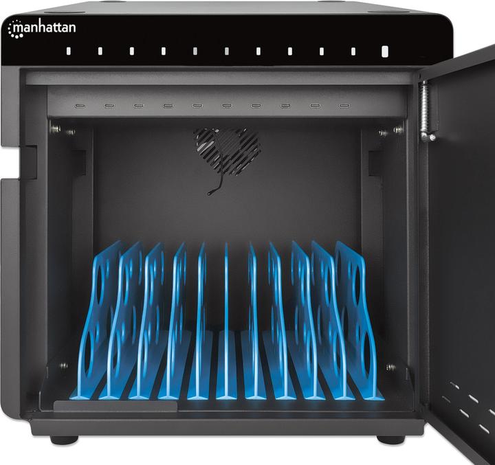 Actual product image Manhattan 10 port charging cabinet 180 W