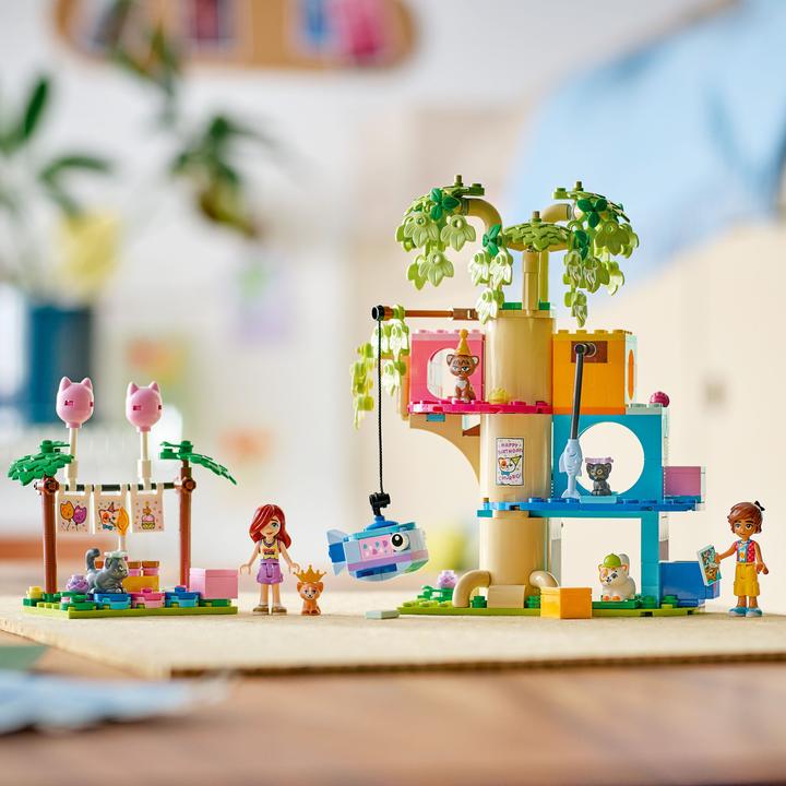 Produktbild LEGO Katzengeburtstagsparty & Baumhaus (42666, LEGO Friends)
