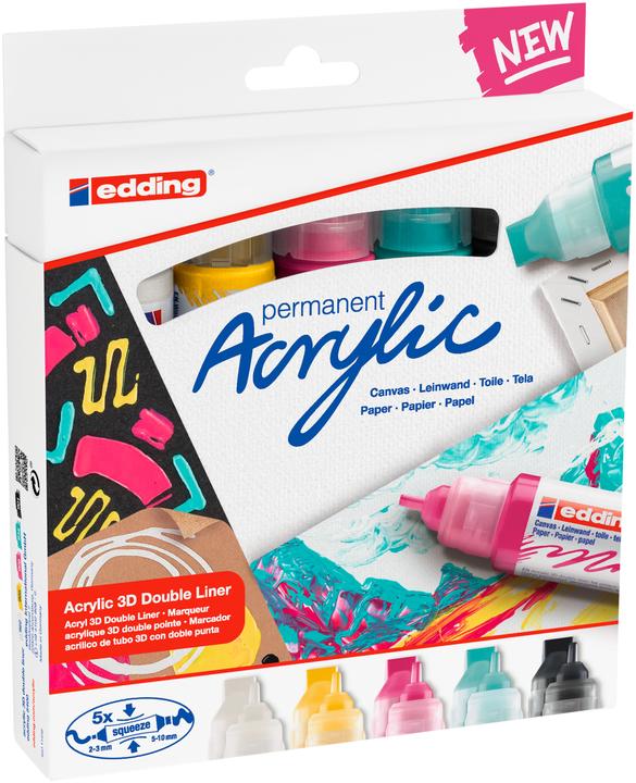 Produktbild Edding 5400 Double Liner (Mehrfarbig, 10 mm, 5 x)