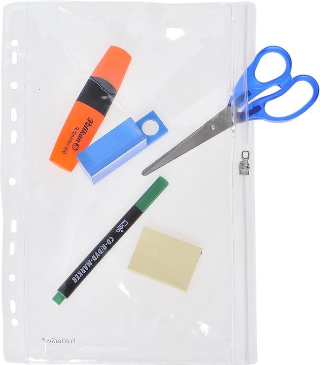 Produktbild Foldersys Sammelhülle Werkstoff: PVC Farbe: transparent (A4, 1 x)