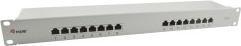 Produktbild equip Patchpanel 16x RJ45 Cat6 19" 1HE grau