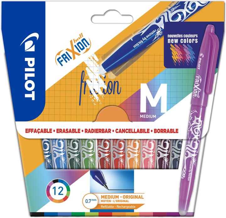 Produktbild Pilot FriXion Ball (Mehrfarbig, 12 x)