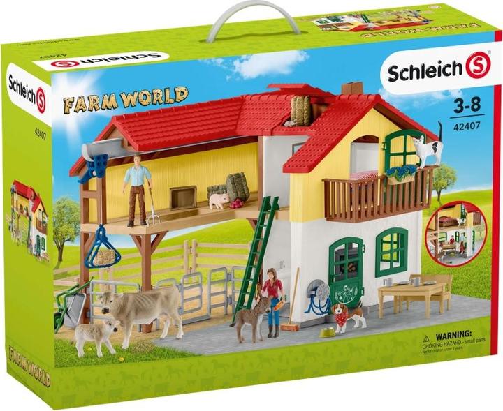 Produktbild Schleich Farm mit Stall und Tieren