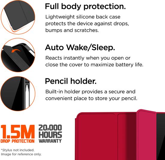 Image du produit Eiger Storm 250 Stylus Case (iPad 10.9 (2022), iPad 2025 (11e génération))