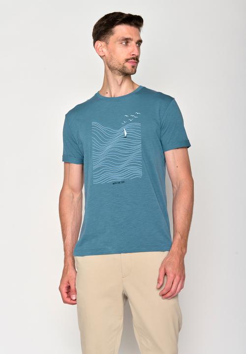Produktbild Greenbomb Nature Sea Vibes Roll T-Shirt (XL)