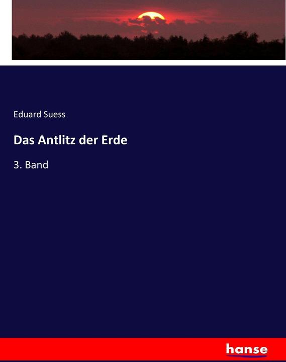 Immagine prodotto Das Antlitz der Erde (Tedesco, Eduard Suess, 2017)