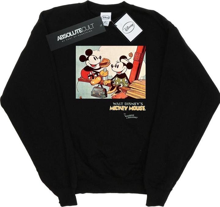 Produktbild Disney Mickey Mouse Building A Building Sweatshirt Mädchen (140, 146)