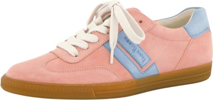 Paul Green Modischer Sneaker der Marke aus hochwertigem Leder im Lagenlook. Dank des Leoprints lässt