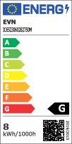 Energy Label EVN IC6523060282750M LED strip - IP65 - (White, 5000 cm, Indoor)