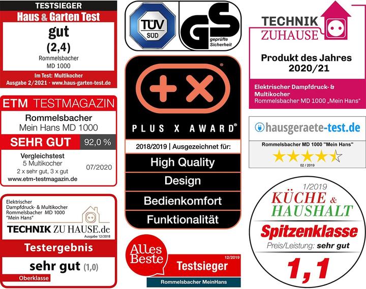 Produktbild Rommelsbacher MD 1000 (EU-Stecker)