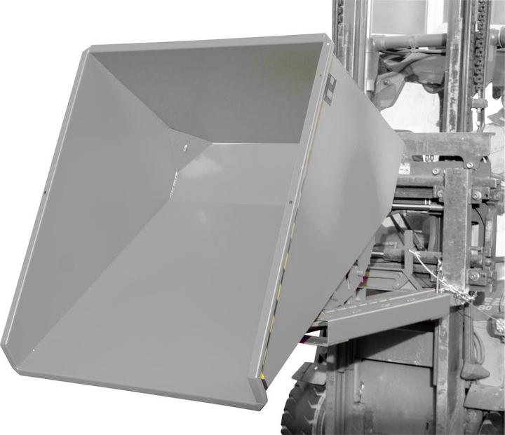 Immagine prodotto eurokraft pro Minicontenitore ribaltabile per trucioli, capacità 0,225 m³, grigio RAL 7005. (225 l)