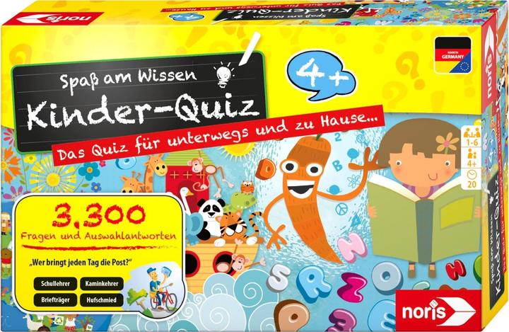 Produktbild Noris Kinderquiz für schlaue Kids (Deutsch)