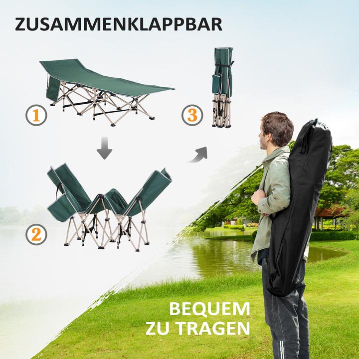Immagine prodotto Outsunny Letto da campeggio con sacca di contenimento