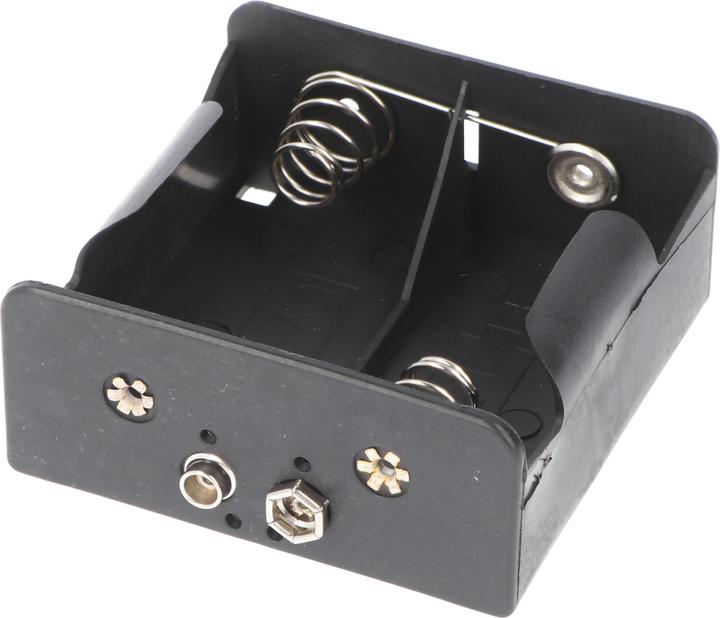 Image du produit Goobay Batteriehalter für 2x Mono mit Druckknopf